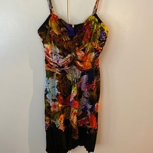 Spaghetti strap size 14 Boston Proper floral print dress